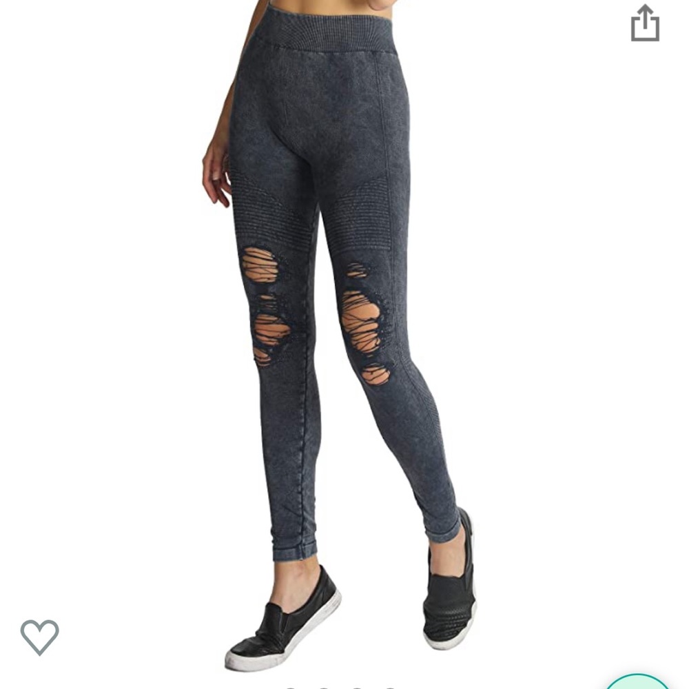 Nikibiki - distressed leggings